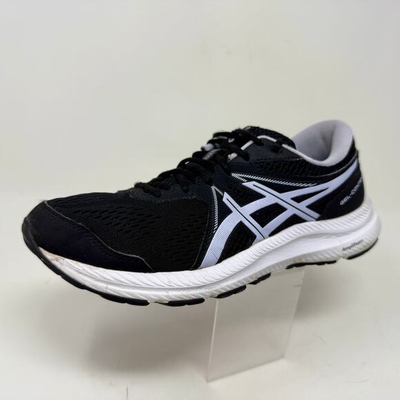 ASICS Gel Contend-7 Run Shoes Womens Sz 10 Black White Lightweight I.7.1 Durable - Picture 2 of 16